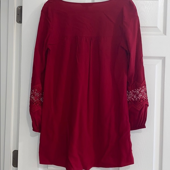 Express Red Holiday Dress - Picture 6 of 6